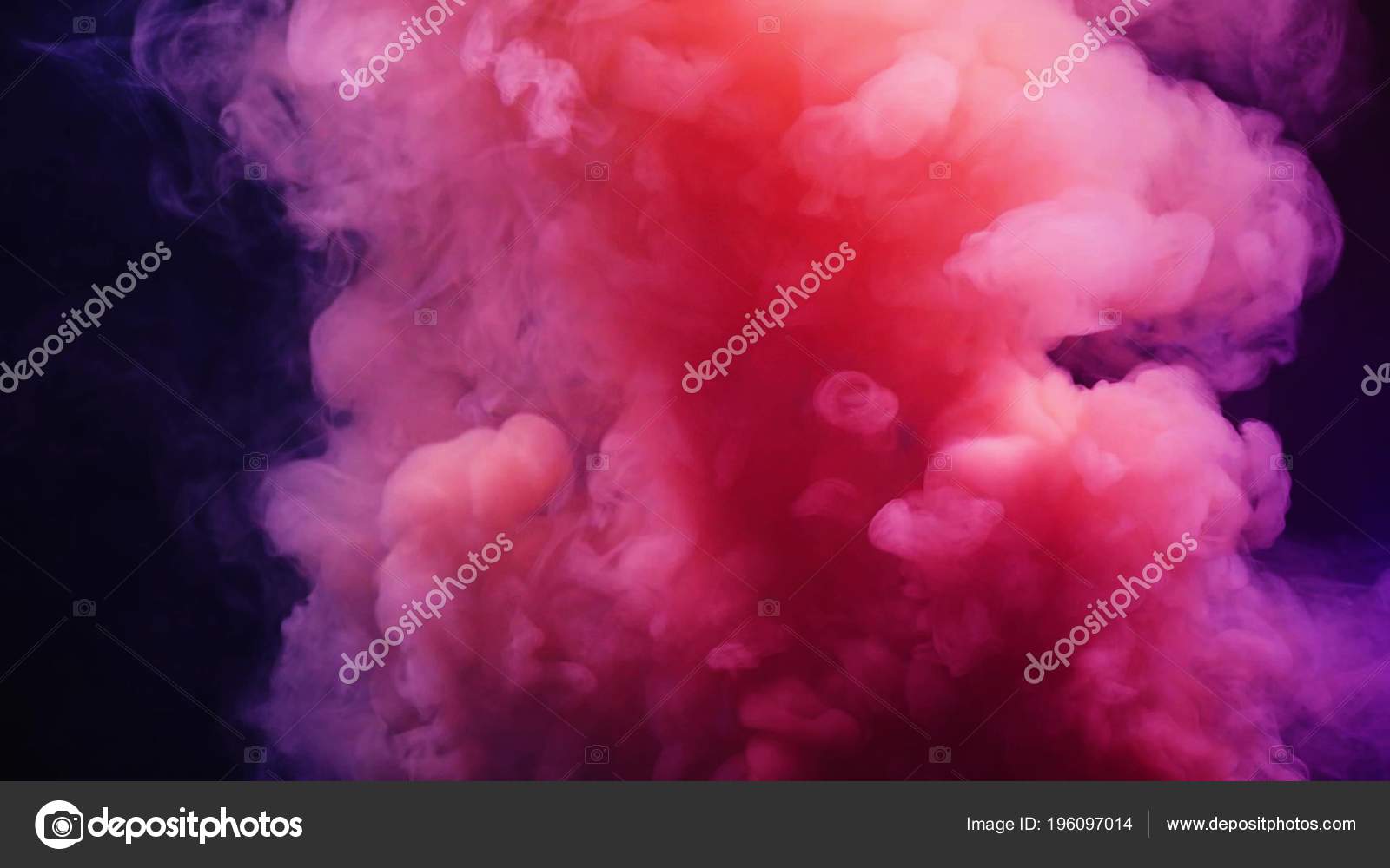 Colorful smoke on black background Stock Photo by ©dianaopryshko 196097014