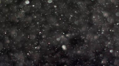 Gerçek mercekli geriışıklandırılmış toz parçacıkları