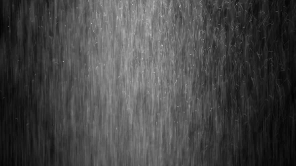 Raindrops of White Water on Glass. — Stock Photo, Image