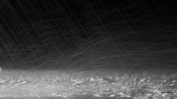 Краплі дощу білої води на склі. — стокове фото