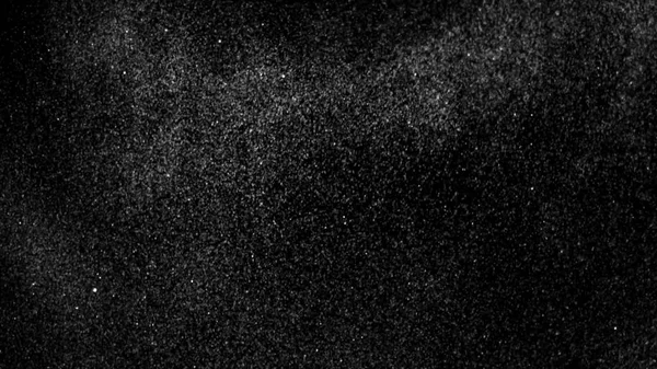 ほこりを分離した雲黒背景バブル ボケ — ストック写真