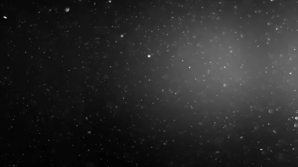 Nube de polvo aislado negro fondo burbuja bokeh —  Fotos de Stock