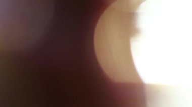 Stüdyoda Siyah Arkaplan Üzerine Gerçek Lens Fişeği Çekimi