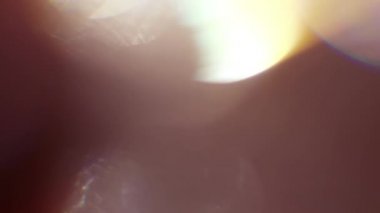 Stüdyoda Siyah Arkaplan Üzerine Gerçek Lens Fişeği Çekimi