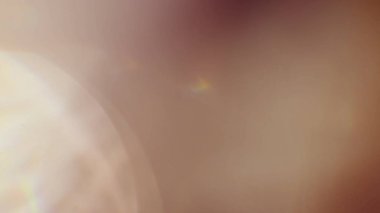 Stüdyoda Siyah Arkaplan Üzerine Gerçek Lens Fişeği Çekimi