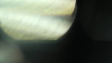 Stüdyoda Siyah Arkaplan Üzerine Gerçek Lens Fişeği Çekimi