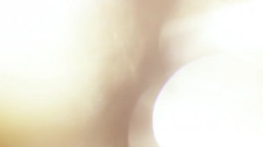 Stüdyoda Siyah Arkaplan Üzerine Gerçek Lens Fişeği Çekimi