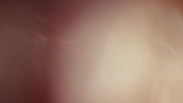 உண்மையான லென்ஸ் ஃப்ளேர் கருப்பு பின்னணியில் ஸ்டுடியோவில் படமாக்கப்பட்டது — ஸ்டாக் வீடியோ