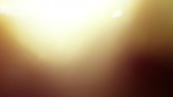 Véritable objectif Flare Shot en studio sur fond noir