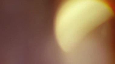 Stüdyoda Siyah Arkaplan Üzerine Gerçek Lens Fişeği Çekimi