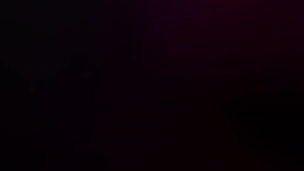 Véritable objectif Flare Shot en studio sur fond noir