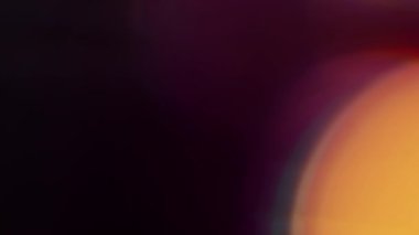 Stüdyoda Siyah Arkaplan Üzerine Gerçek Lens Fişeği Çekimi