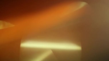 Stüdyoda Siyah Arkaplan Üzerine Gerçek Lens Fişeği Çekimi