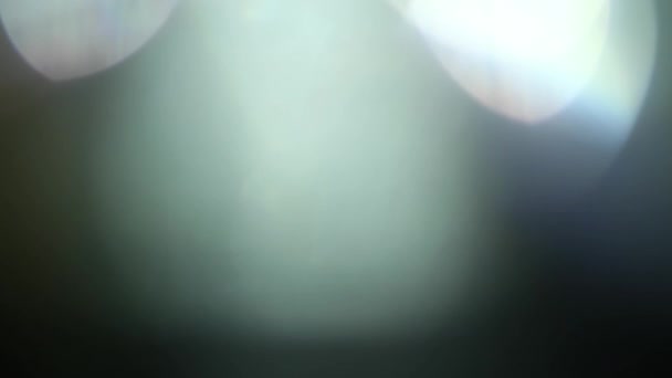 Πραγματική Φακού Φωτοβολίδα Πυροβολισμό Στο Studio Πάνω Από Μαύρο Φόντο — Αρχείο Βίντεο