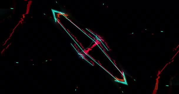 Materiał VJ w pętli dla ekranów LED. — Wideo stockowe