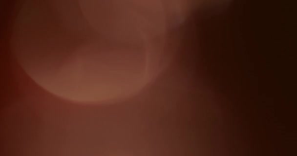 Véritable objectif Flare Shot en studio sur fond noir