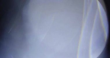 Stüdyoda Siyah Arkaplan Üzerine Gerçek Lens Fişeği Çekimi