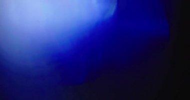 Stüdyoda Siyah Arkaplan Üzerine Gerçek Lens Fişeği Çekimi