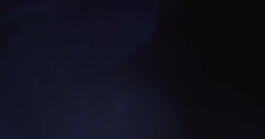 Stüdyoda Siyah Arkaplan Üzerine Gerçek Lens Fişeği Çekimi