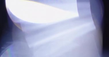 Stüdyoda Siyah Arkaplan Üzerine Gerçek Lens Fişeği Çekimi