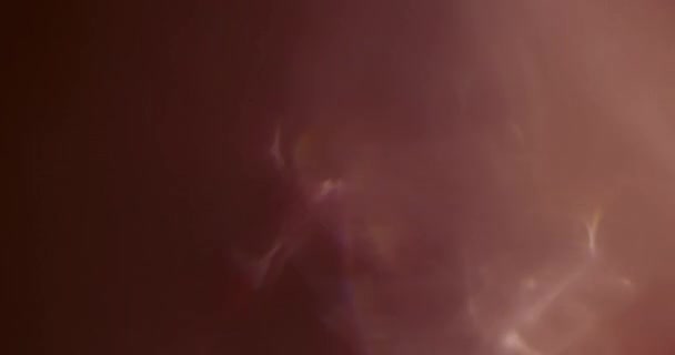 Véritable objectif Flare Shot en studio sur fond noir