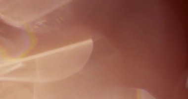 Stüdyoda Siyah Arkaplan Üzerine Gerçek Lens Fişeği Çekimi