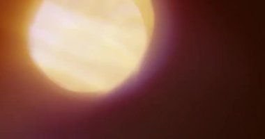 Stüdyoda Siyah Arkaplan Üzerine Gerçek Lens Fişeği Çekimi