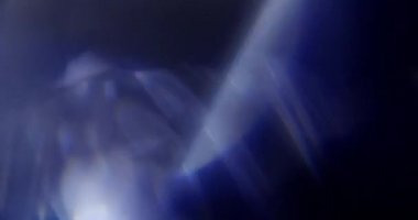 Stüdyoda Siyah Arkaplan Üzerine Gerçek Lens Fişeği Çekimi