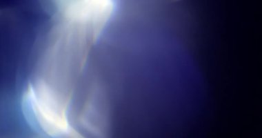 Stüdyoda Siyah Arkaplan Üzerine Gerçek Lens Fişeği Çekimi