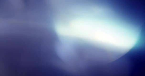 Véritable objectif Flare Shot en studio sur fond noir