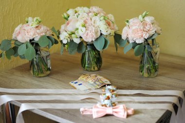 Masada damat için düğün erkek aksesuarları