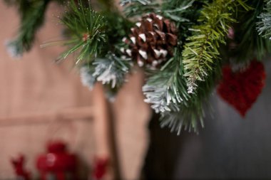 Yaratıcı Noel tatili dekorasyonu