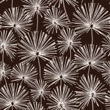 Tropik bitkiler çiçek sorunsuz orman desen. Siyah beyaz gri tarzı duvar kağıdı palmiye yaprakları moda yaz vektör arka plan yazdırma