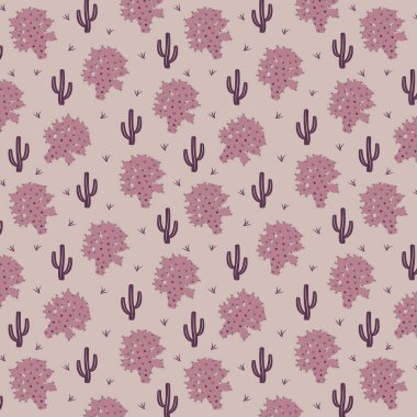 Çöl şık, pürüzsüz vektör deseni