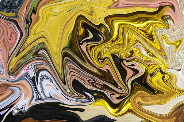Abstraktní Struktura Zlaté Barvy Ostrými Rohy Různými Barevnými Odstíny Náhodně — Stock fotografie