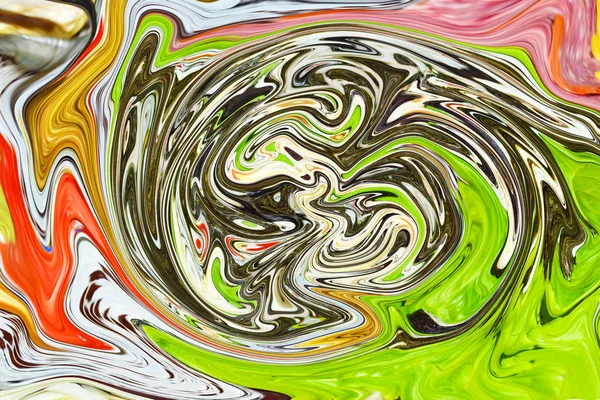 Oval Textur Med Mestadels Grön Färg — Stockfoto