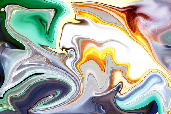 抽象的なバージョンの水彩画の明るく明るい色 — ストック写真