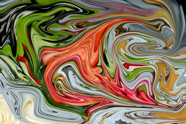 Abstracción Rojo Con Color Gris Redondeo Espiral —  Fotos de Stock