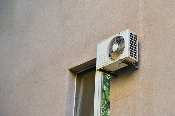 Luftkonditionering Och Ventilationssystem Byggnad Flera Våningar — Stockfoto