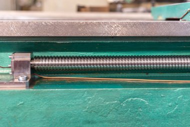 Endüstriyel makine endüstrisinde top vidası.