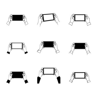 Elle Tutulan Oyun Konsolu - Oyun Model & Simgesi Ayarları