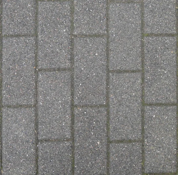 Texture Gray Concrete Blocks Laid Stretcher Bond — Stock Photo, Image