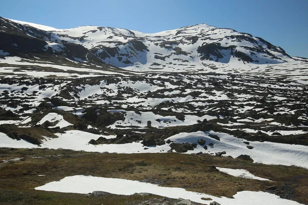 Inside the valley Karkevagge in northern Sweden — Stock Photo, Image