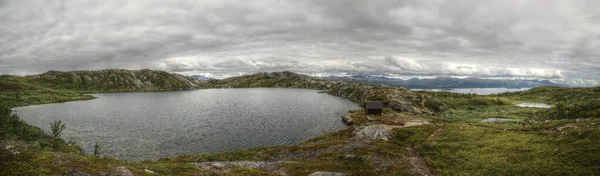 Kratersjon Nära Björkliden Swedish Lapland — Stockfoto