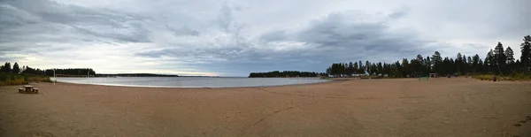 Die Ostsee Bei Bovikens Havsbad Nordschweden — Stockfoto