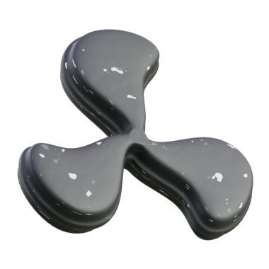 Pürüzsüz, yuvarlak yüzeyli üç boyutlu simge; teknolojik markalaşma ve UI tasarımı için ideal.