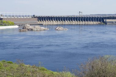 Dnipro hidroelektrik santrali.