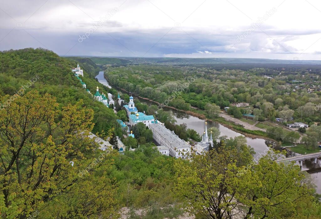 The Holy Mountains Lavra of the Holy Dormition.