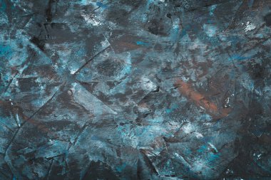 eski metal arka plan veya doku. Grunge dekoratif koyu mavi soyut, sıva duvar arka plan Brown. Kasvetli kaba doku. Web Banner veya kopya alanı tasarım ile duvar kağıdı.