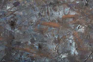 eski metal arka plan veya doku. Grunge dekoratif koyu mavi soyut, sıva duvar arka plan Brown. Kasvetli kaba doku. Web Banner veya kopya alanı tasarım ile duvar kağıdı.